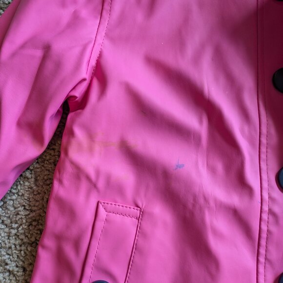 Hatley Pink Kids Raincoat - Picture 2 of 4
